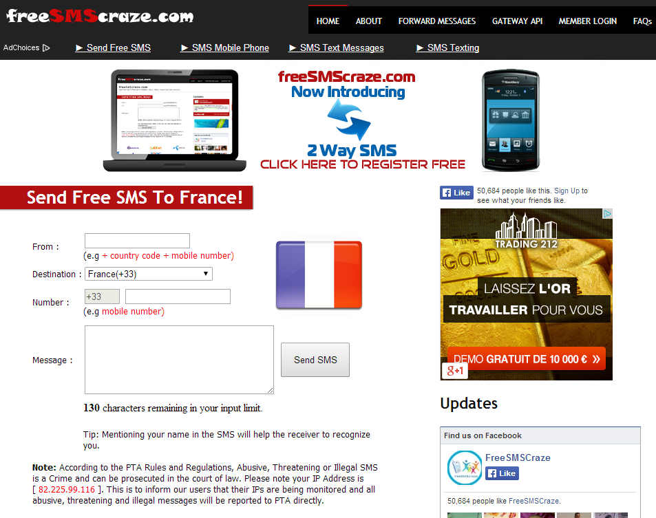 8 Sites Pour Envoyer Des Sms Gratuit En France Et L international
