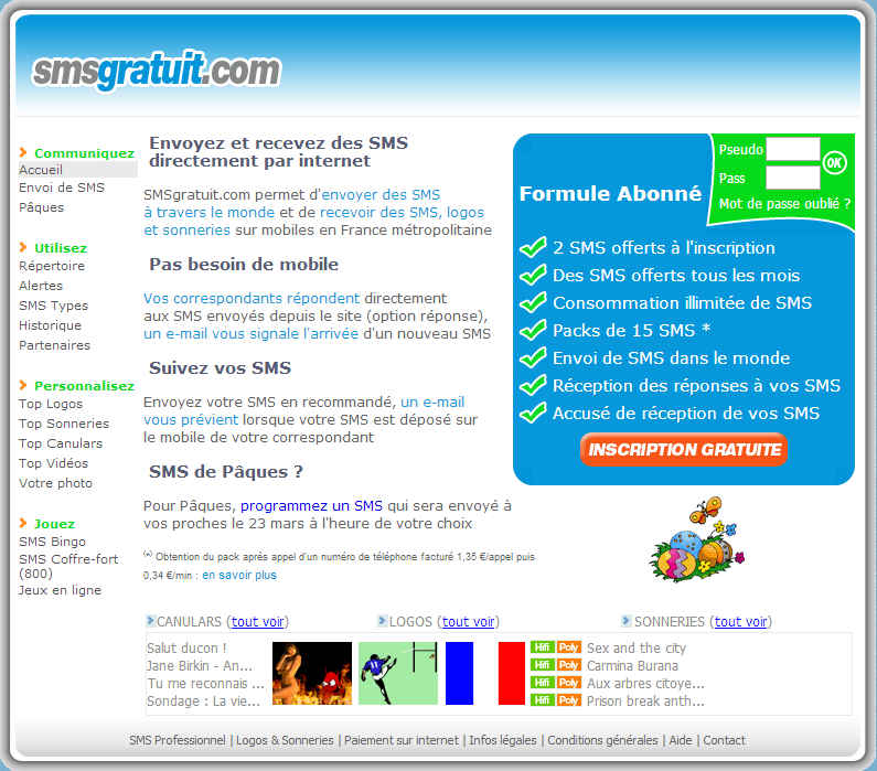 8 Sites Pour Envoyer Des Sms Gratuit En France Et L international