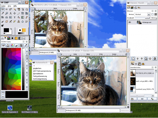 gimp image logiciel de retouche
