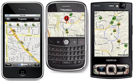 radar gratuit iPhone  BlackBerry