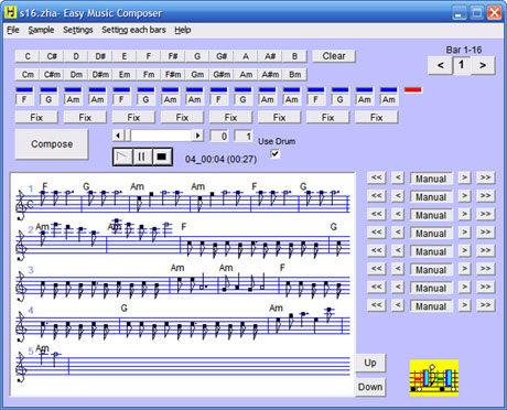 Easy Music Composer Free composition musicale