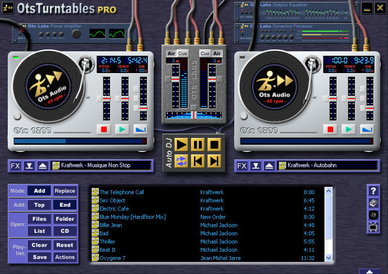 Ots Turntables logiciel musique mixage