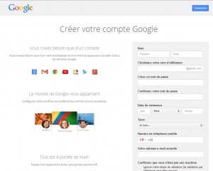 creer compte gmail